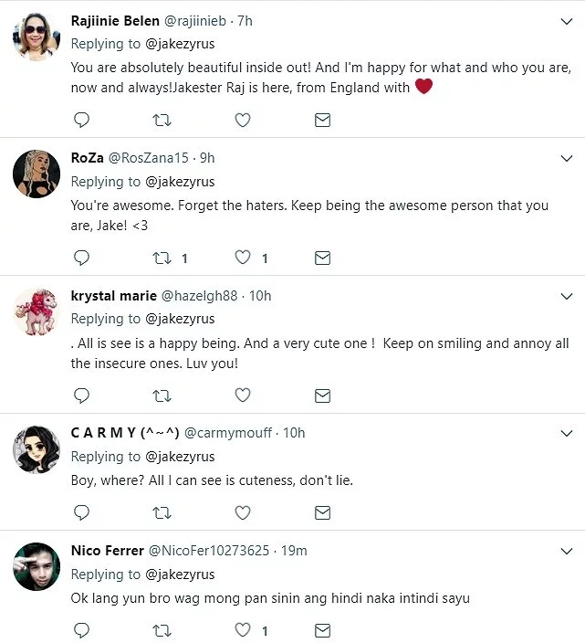 Jake Zyrus responds to netizens' different reactions on his 'ugly face' post. Jake Zyrus responds to netizens' different reactions on his 'ugly face' post.