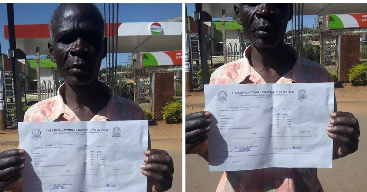 50-year-old KCPE candidate needs help to join form one 50-year-old KCPE candidate needs help to join form one