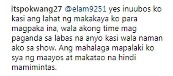 Pokwang slams basher who called her as 'yaya' of Malia Pokwang slams basher who called her as 'yaya' of Malia