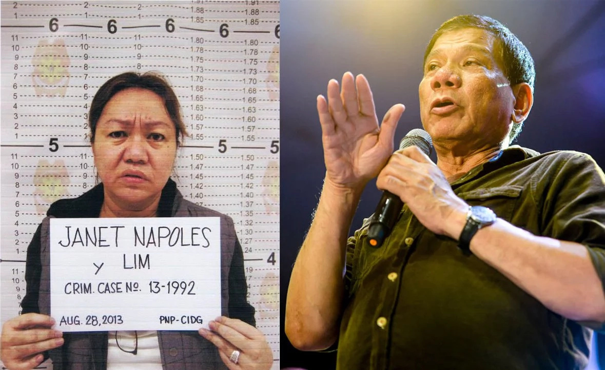 Duterte to resurrect Napoles’ pork barrel scam Duterte to resurrect Napoles’ pork barrel scam
