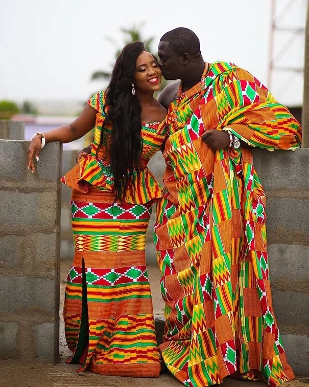 Traditional wedding outfits in Africa