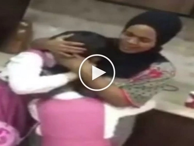 Mapagmahal na amo: 2 Affectionate Arab girls cry hard while saying goodbye to their beloved Pinay maid