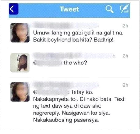 Girl rants on Twitter: You're not my boyfriend, dad! Girl rants on Twitter: You're not my boyfriend, dad!