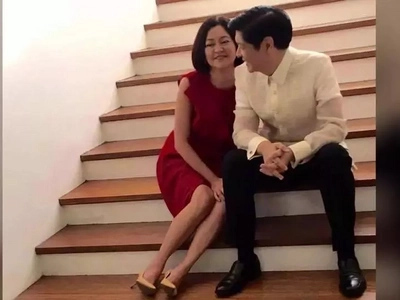 Kay tamis! Sweet couple Bongbong Marcos and wife Liza go on a romantic date