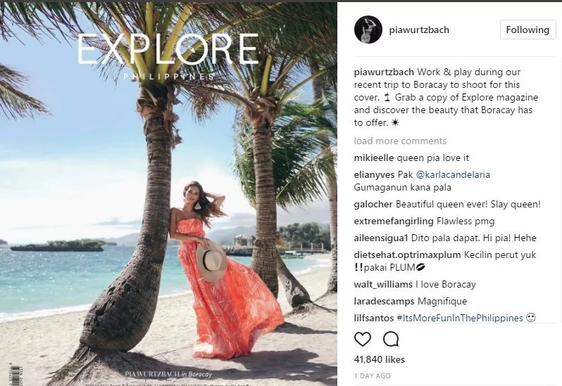 Look How Our Miss Universe 2015 Pia Alonzo Wurtzbach Enjoyed the Island of Boracay Look How Our Miss Universe 2015 Pia Alonzo Wurtzbach Enjoyed the Island of Boracay