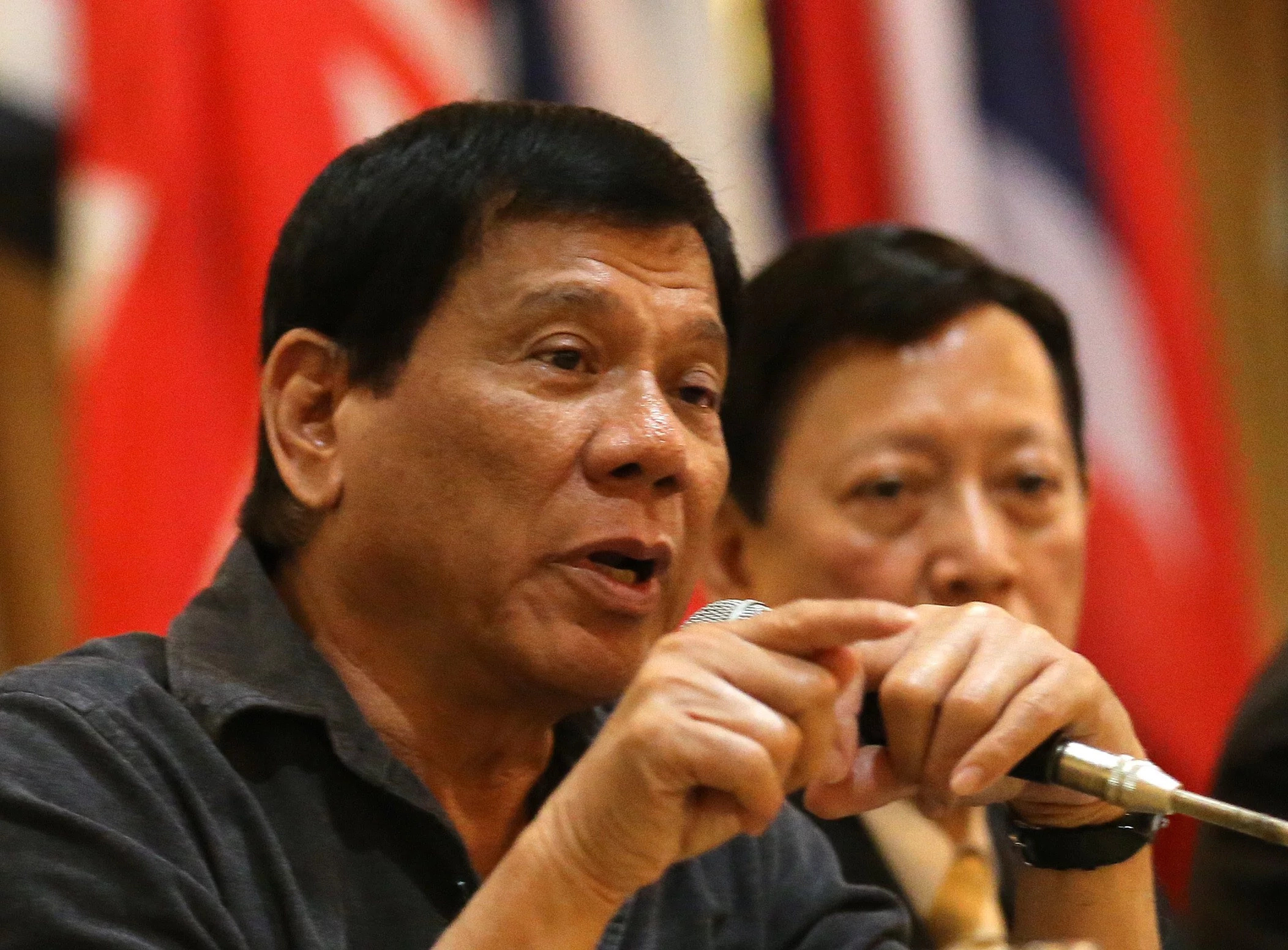 Duterte reveals illegal drug's "Big Fish" is outside the country Duterte reveals illegal drug's "Big Fish" is outside the country