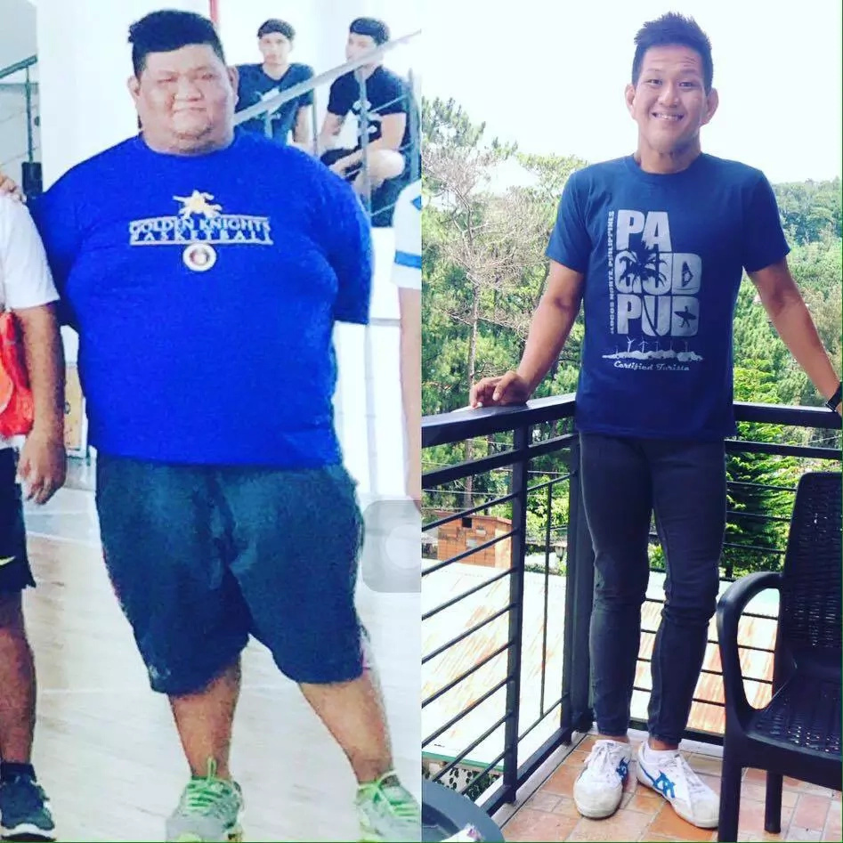 Man's physical transformation inspires netizens Man's physical transformation inspires netizens