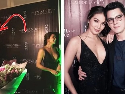 Richard Gutierrez missed La Luna Sangre first episode to surprise Sarah Lahbati on her movie premiere.