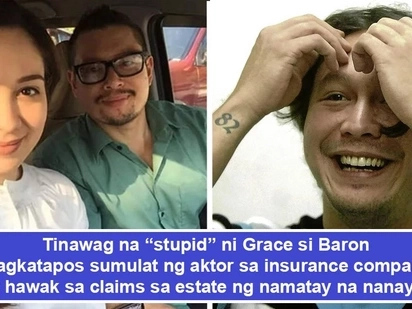 Nag-away dahil sa insurance ng nanay? Sister calls Baron 'stupid' after actor writes insurance company re claims on deceased mother's estate in US