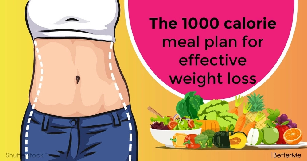 1000 Calorie Diet Meal Plan Printable