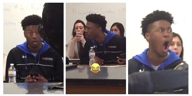 This teen became a meme after his pure reaction to rare animals in class went viral This teen became a meme after his pure reaction to rare animals in class went viral