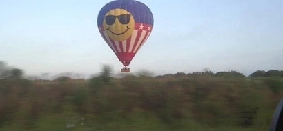 Hot air balloon crashes down, kills 16 passengers