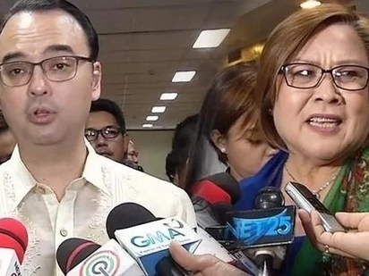 Senators go to WAR! Cayetano calls De Lima ‘biased, POLLUTED’