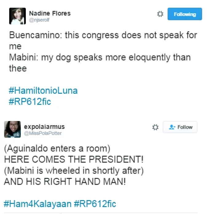 HistoriPuns, Hype, and Hamilton: 30+ Tweets that will make you appreciate Filipino wit HistoriPuns, Hype, and Hamilton: 30+ Tweets that will make you appreciate Filipino wit
