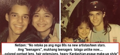 Di daw sila retokada dati! Netizens note how past young stars flaunt natural not 'retokada' beauty after Manilyn Reynes posts teen photos with Menudo