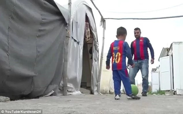 Family of Yazidi boy called Messi was forced by ISIS to change his name Family of Yazidi boy called Messi was forced by ISIS to change his name