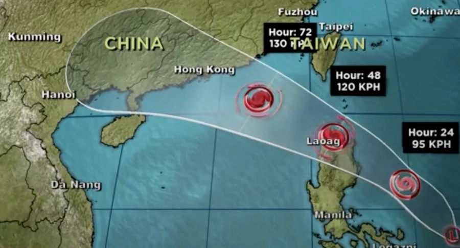 Carina threatens Cagayan area, Signal No.2 declared Carina threatens Cagayan area, Signal No.2 declared