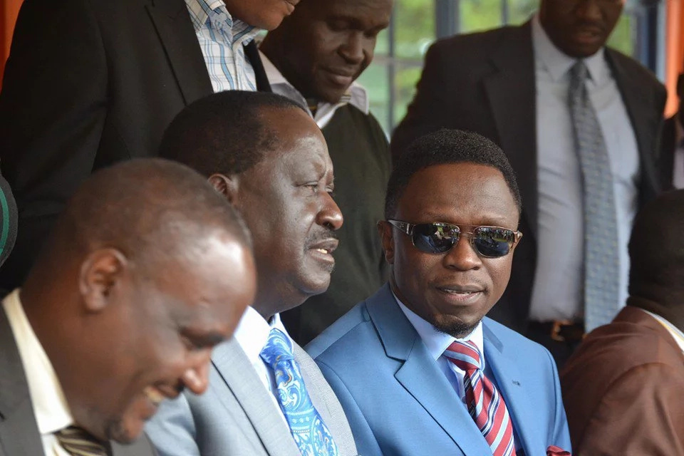 Raila tells Ababu Namwamba to respect the party or leave