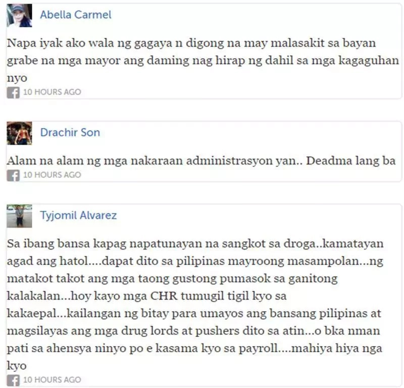 Netizens and politicians react to Duterte's 'narco' list Netizens and politicians react to Duterte's 'narco' list
