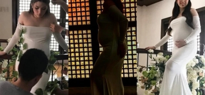 Kylie Padilla channels her inner Amihan in her gorgeous maternity shoot