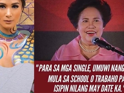 Heart Evangelista recalls Miriam Defensor Santiago’s advice for the singles this V-day