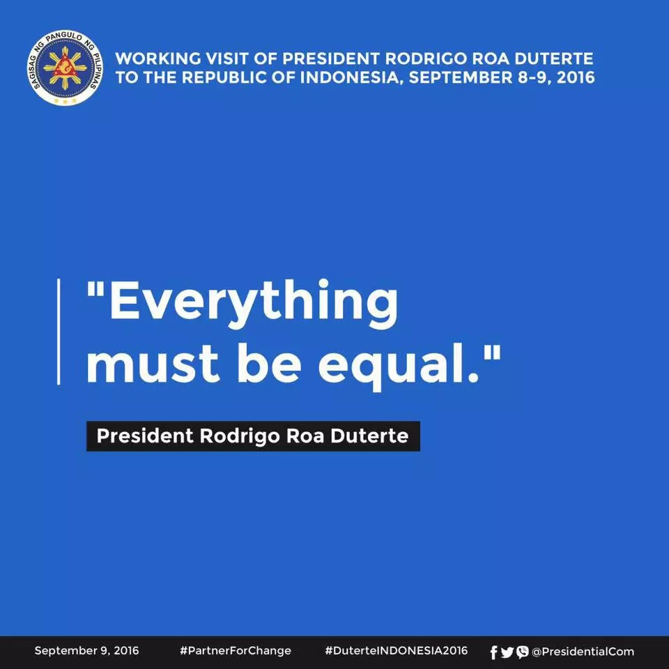 7 memorable lines from Duterte's working visit to Indonesia 7 memorable lines from Duterte's working visit to Indonesia