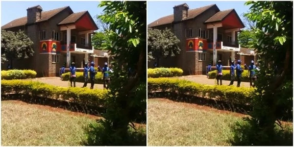 Photos of the building Munya and Uhuru are fighting over