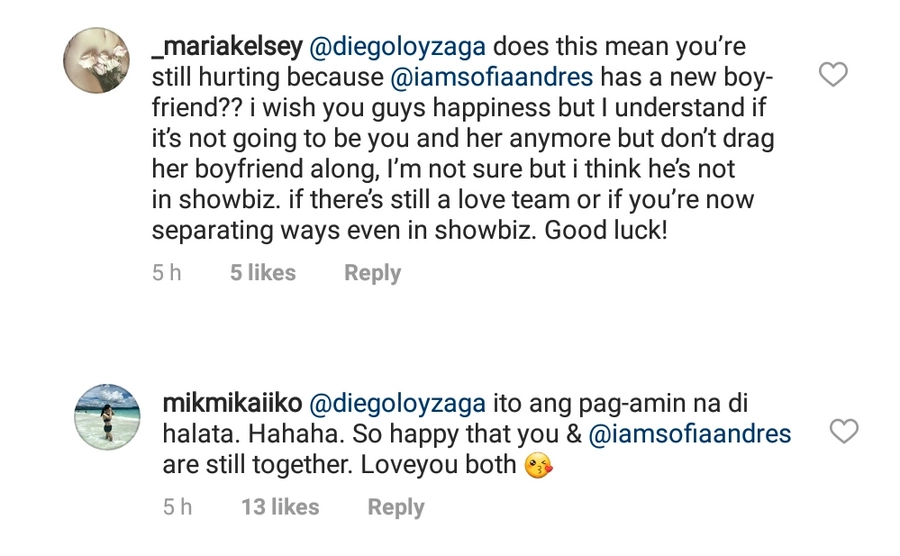 Diego Loyzaga, may matinding rebelasyon tungkol sa totoong estado ng relasyon nila ni Sofia Andres Diego Loyzaga, may matinding rebelasyon tungkol sa totoong estado ng relasyon nila ni Sofia Andres