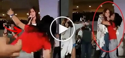 Watch Kathryn Bernardo’s shocking reaction to an aggressive fan who disrupted her performance on stage at Market Market!