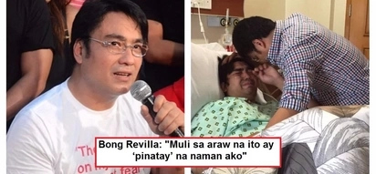 Bong Revilla slams people who spread fake news that he has died of heart attack: ‘buhay na buhay po ako!’