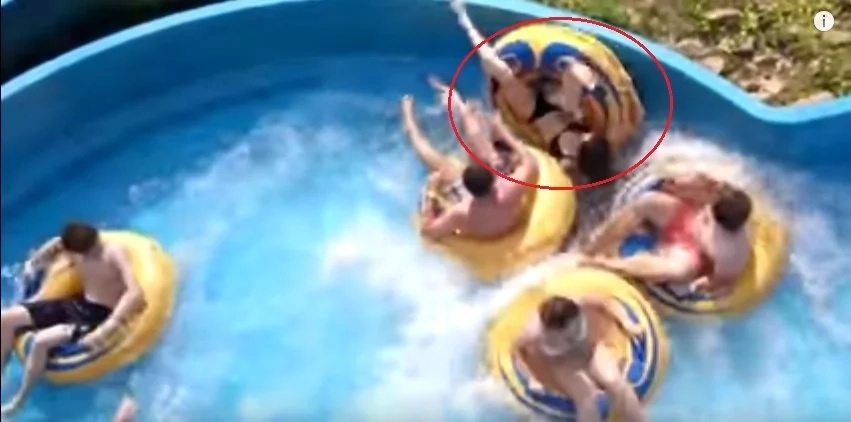 Watch Out How This Girl Flipped Off The Tube. Funny Water Slides Fails And Falls Watch Out How This Girl Flipped Off The Tube. Funny Water Slides Fails And Falls