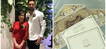 Pang-royal wedding! Vicki Belo shares a glimpse of her and Hayden Kho's wax-sealed golden wedding invitation
