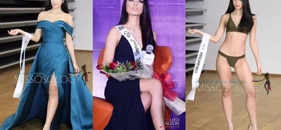 Iba talaga ang gandang Filipina! PH bet Joanna Eden turns heads during the Miss Supranational prelims