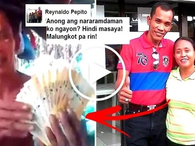 This tricycle driver received an enormous amount of money from his OFW wife in Kuwait. Find out the shocking reason why he is still not happy!