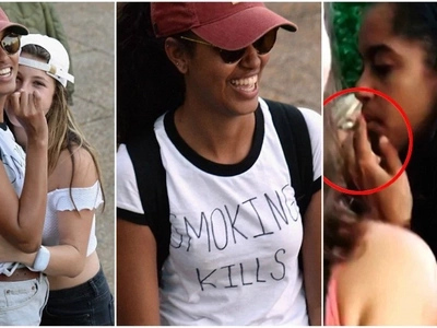 Obama's daughter wears “Smoking kills” t-shirt just weeks after smoking weed on camera