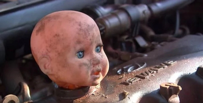 Incredible aboriginal mechanics bring a totally destroyed car back to life with junk