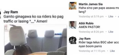 Filipina exposes Uber driver who allegedly takes advantage of drunk girls in his car
