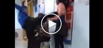 10-year old angrily kicks his mother’s stomach because of a cellphone issue