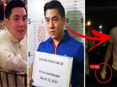 Breaking: Mercedes Benz driver who shot a nurse twice during road rage incident in Cebu has finally surrendered! Check out his photos!