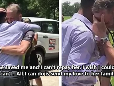 Father bikes 1,400 miles to meet daughter’s heart recipient, listens as daughter’s heart beats inside somebody else