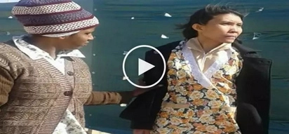 Heartbreaking videos of depressed Filipina helper going insane in Kuwait go viral