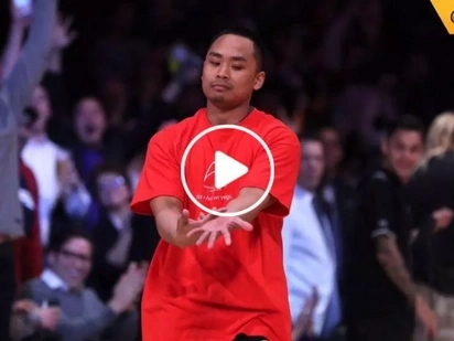 Savage Pinoy wins almost P5M after hitting halfcourt shot in Lakers game