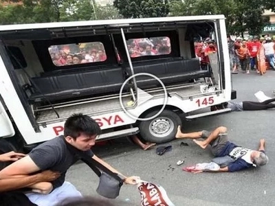 Anti-American rally outside US Embassy Manila turns savage
