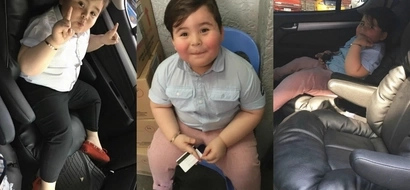 Baeby Baste finally owns his most priced toy, an SUV which he bought at the age of 4