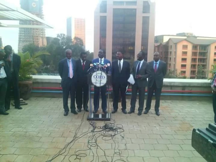 Kalonzo Musyoka denies walking out of CORD meeting