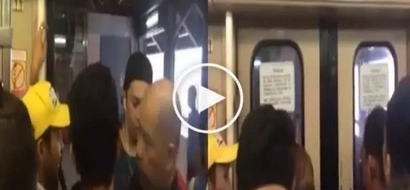 Nakaka-alarma ito! Video of closing train doors proves that LRT is more horrifying than 'Train to Busan'