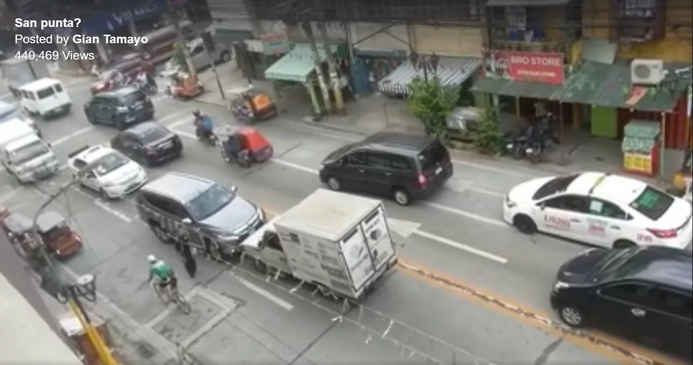 WATCH: Montero bullies a delivery van in the road WATCH: Montero bullies a delivery van in the road