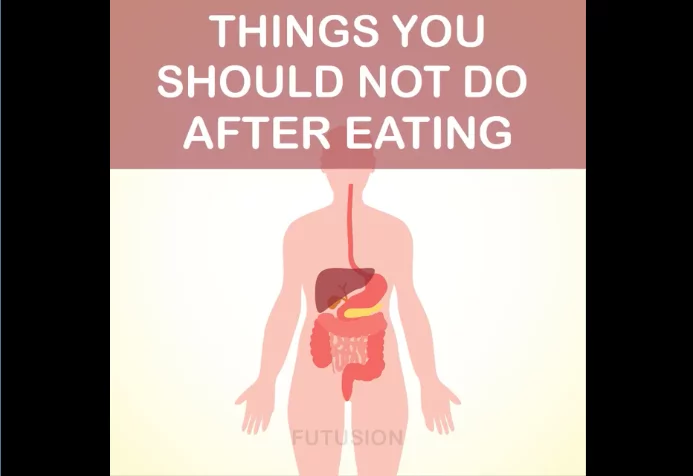 Things You Should Not Do After Eating video presentation was bashed by netizens! Things You Should Not Do After Eating video presentation was bashed by netizens!