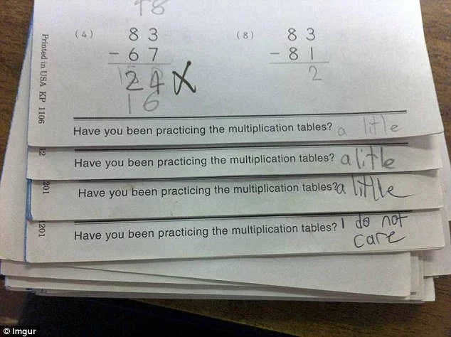 Children write hilarious answers on exams Children write hilarious answers on exams