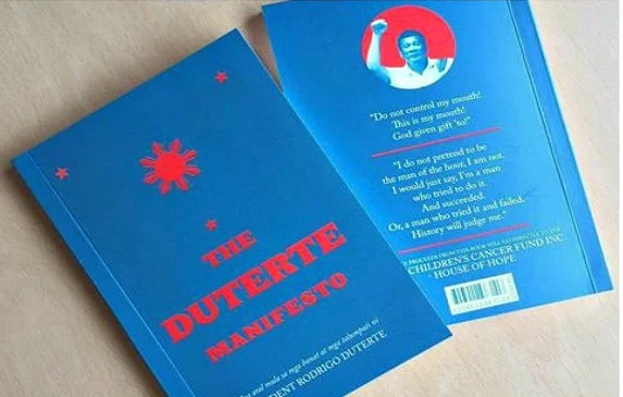 'The Duterte Manifesto' makes you know Duterte more 'The Duterte Manifesto' makes you know Duterte more